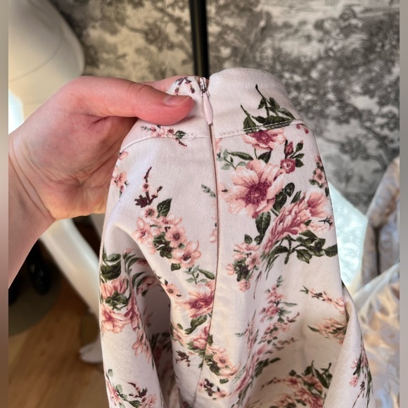 Vintage Pink Floral Skirt - Picture 8 of 8